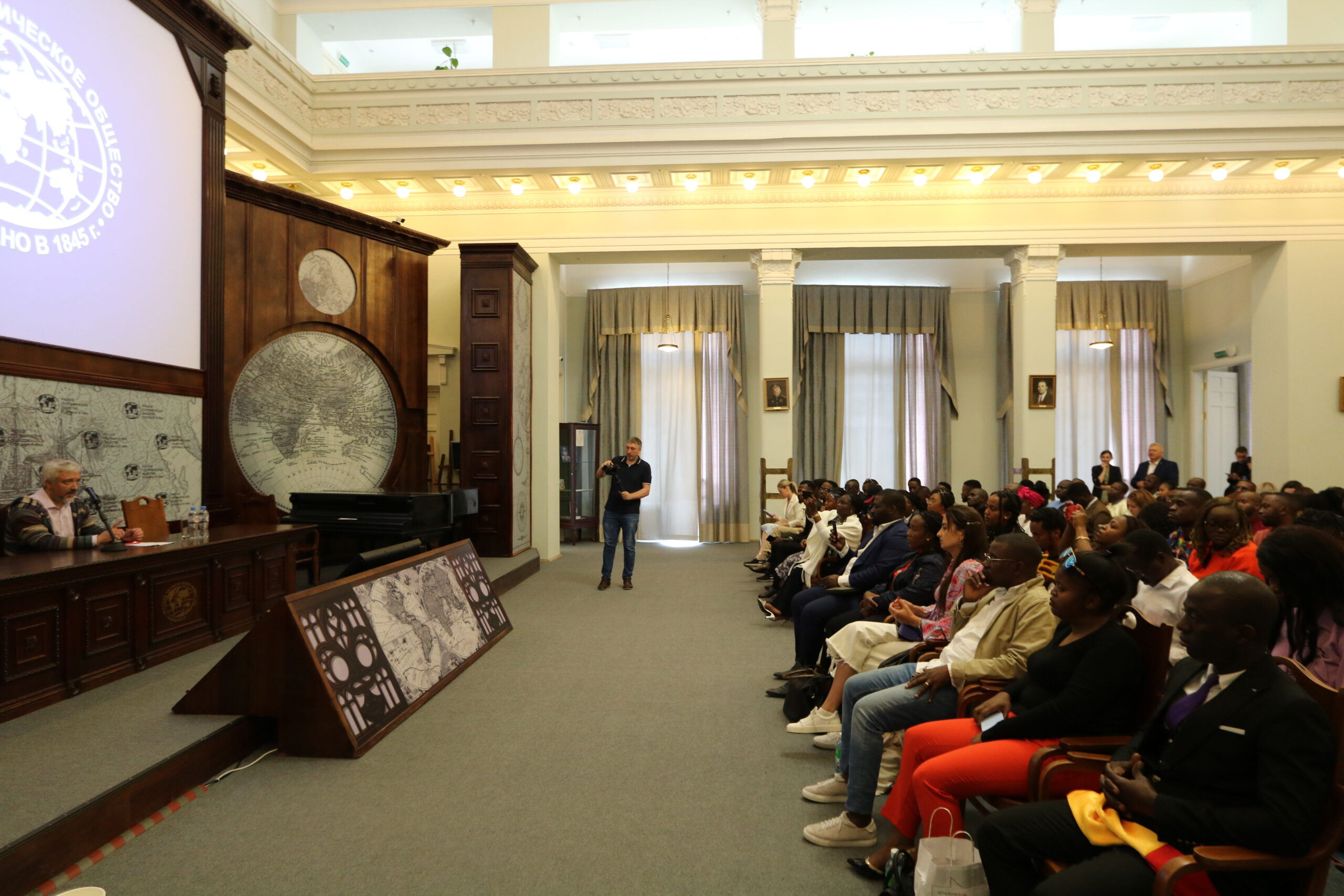 Events of the Russia-Africa forum were held at the Headquarters of the Russian Geographical Society in St. Petersburg